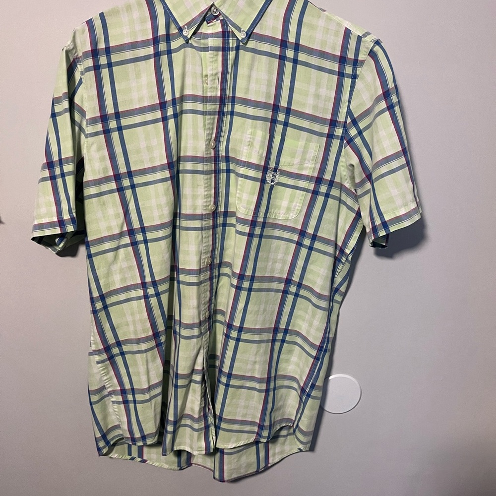 Chaps Multicolor Plaid Casual Shirt